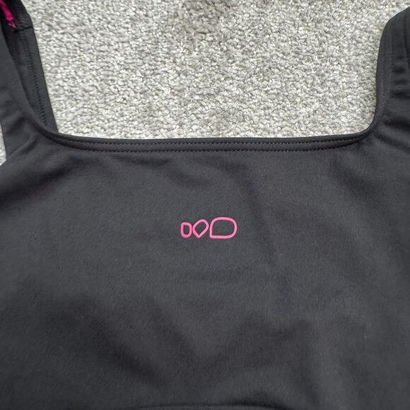 Nabaiji Aqua Resist One Piece Swimwear Womens XS Black Backless Training Active - Picture 4 of 10